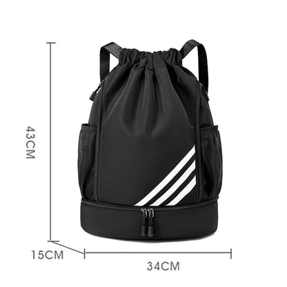 SEYATULLH Sport Fitness Gym Bag Basketball Backpack Travel Outdoor