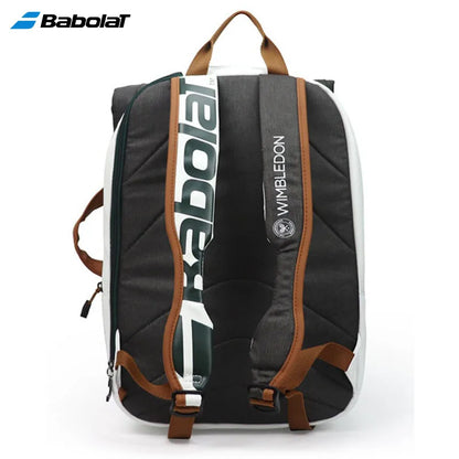 Genuine Babolat Tennis Backpack, Pure Wimbledon, Co-branding Tennis