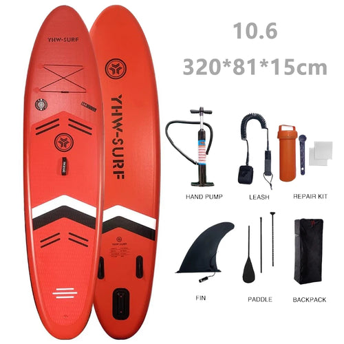 Inflatable Stand Up Paddle Board Non-Slip SUP Board Surfing Board with