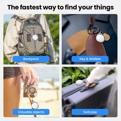 Mini GPS Tracker For Apple Find My Key, Smart Tag for Luggage Keys