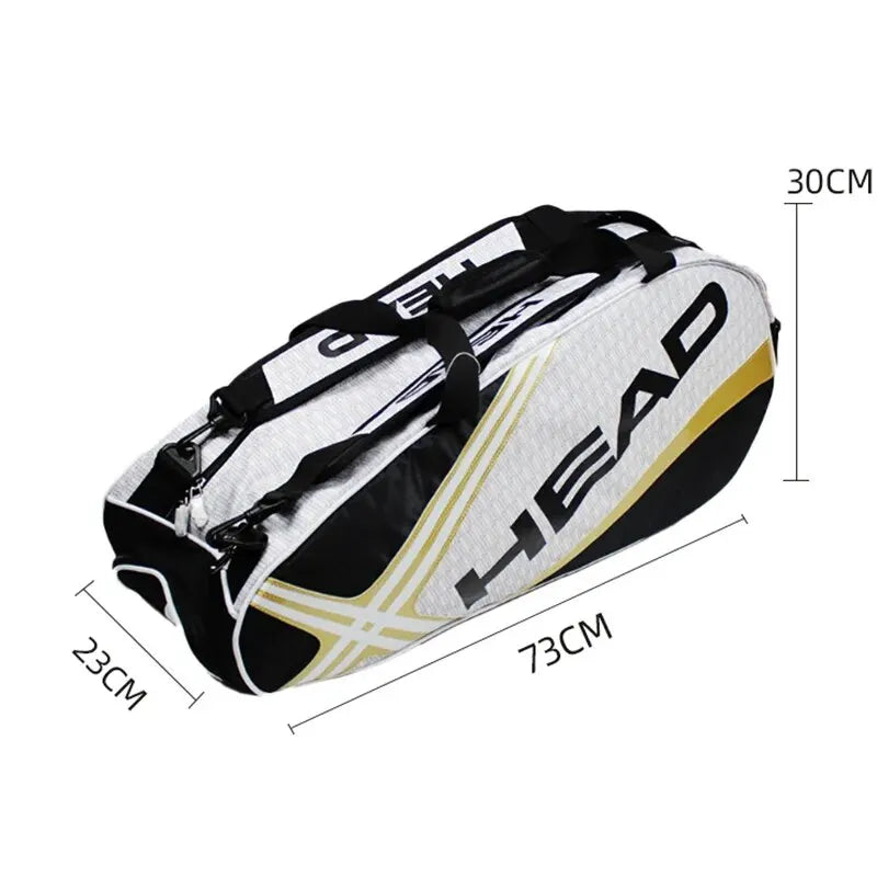 HEAD Tennis Rackets Bag, Large Capacity, 3-6 Pieces Tennis Backpack