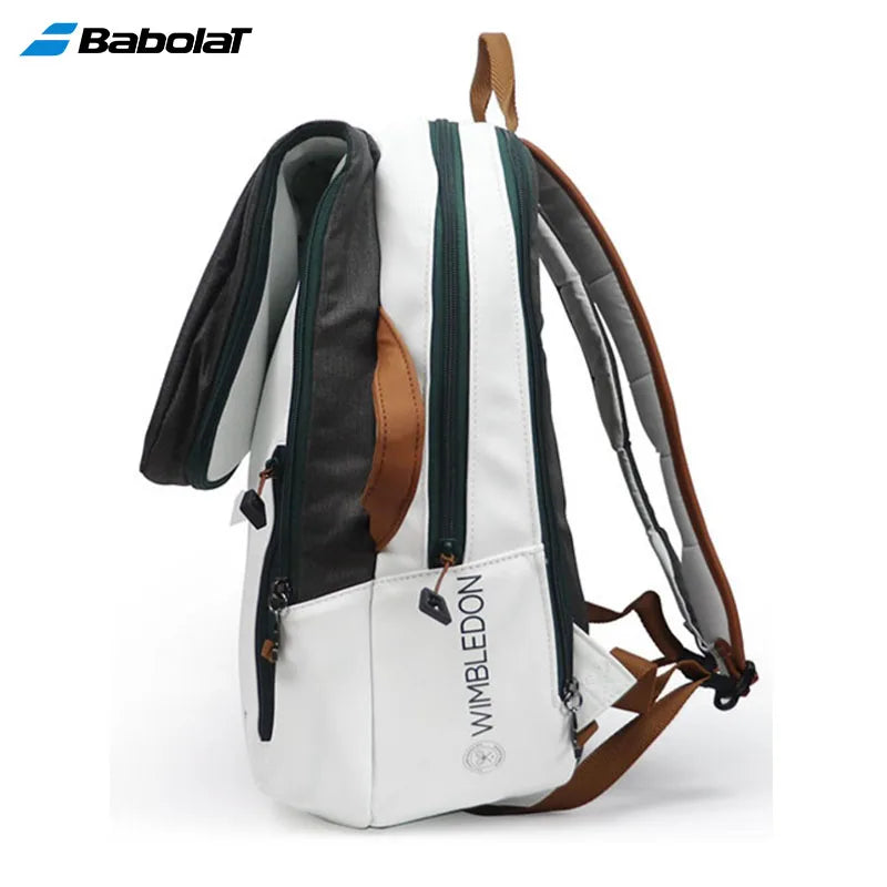 Genuine Babolat Tennis Backpack, Pure Wimbledon, Co-branding Tennis