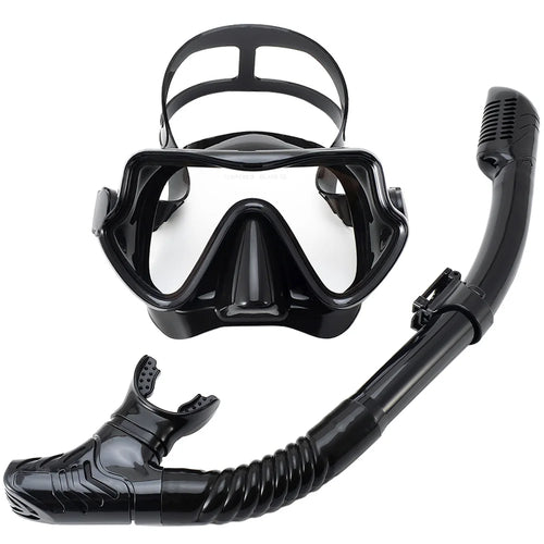 Professional Scuba Diving Masks Snorkeling Set Adult Silicone Skirt