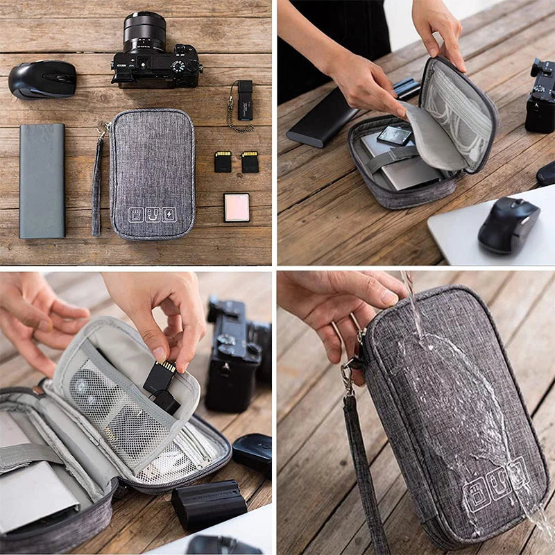 Data Cable Storage Bag, Portable Headphone Manager, Digital Gadget