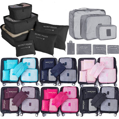 7 pcs Suitcase Organizer Bags Set