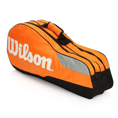 Genuine Wilson Tennis Racket Bag Large Capacity Outdoor Waterproof