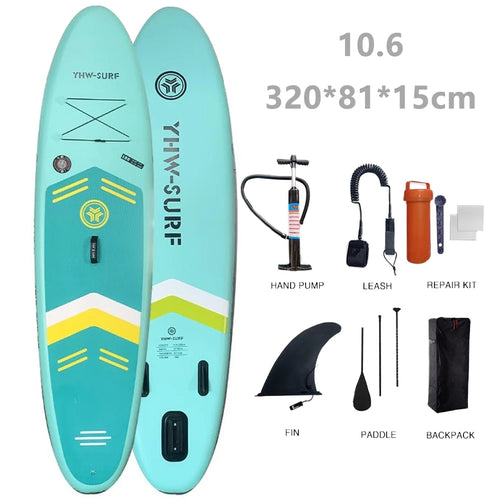 Inflatable Stand Up Paddle Board Non-Slip SUP Board Surfing Board with