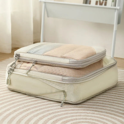 Compression Packing Cubes for Suitcases Travel Accessories Expandable