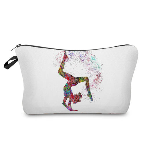 Original Design Rhythmic Gymnastics, Print Cosmetic Bag, Fashion School