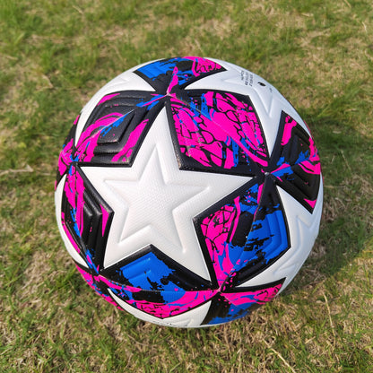 High Quality Soccer Ball,s Official Size 4/5, PU Material, Seamless Goal