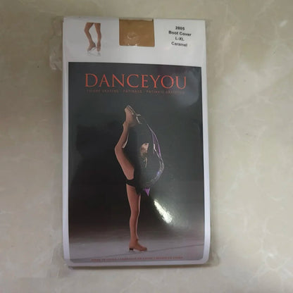 Rhinestone Figure Skating Pantyhose Adult Gymnastics Leotard Ice