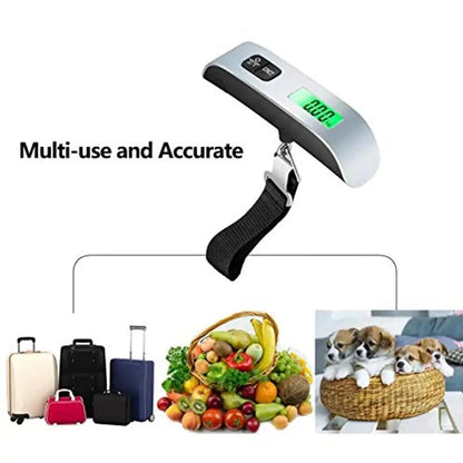 1pcs Portable Scale, Digital LCD Display, 110lb/50kg Electronic Luggage