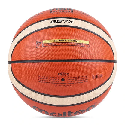 Molten GG7X Basketball PU Leather for Adult Teenager Children Outdoor