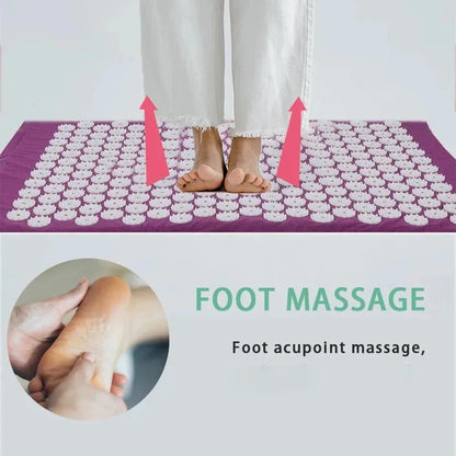 Yoga Acupoint Massage Pad Neck, Back, and Foot Massage Household