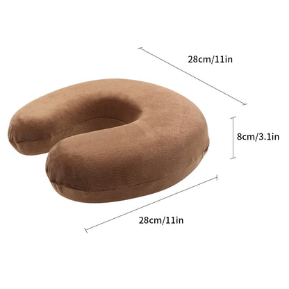 Travel U Shaped Pillow Memory Foam Neck Support