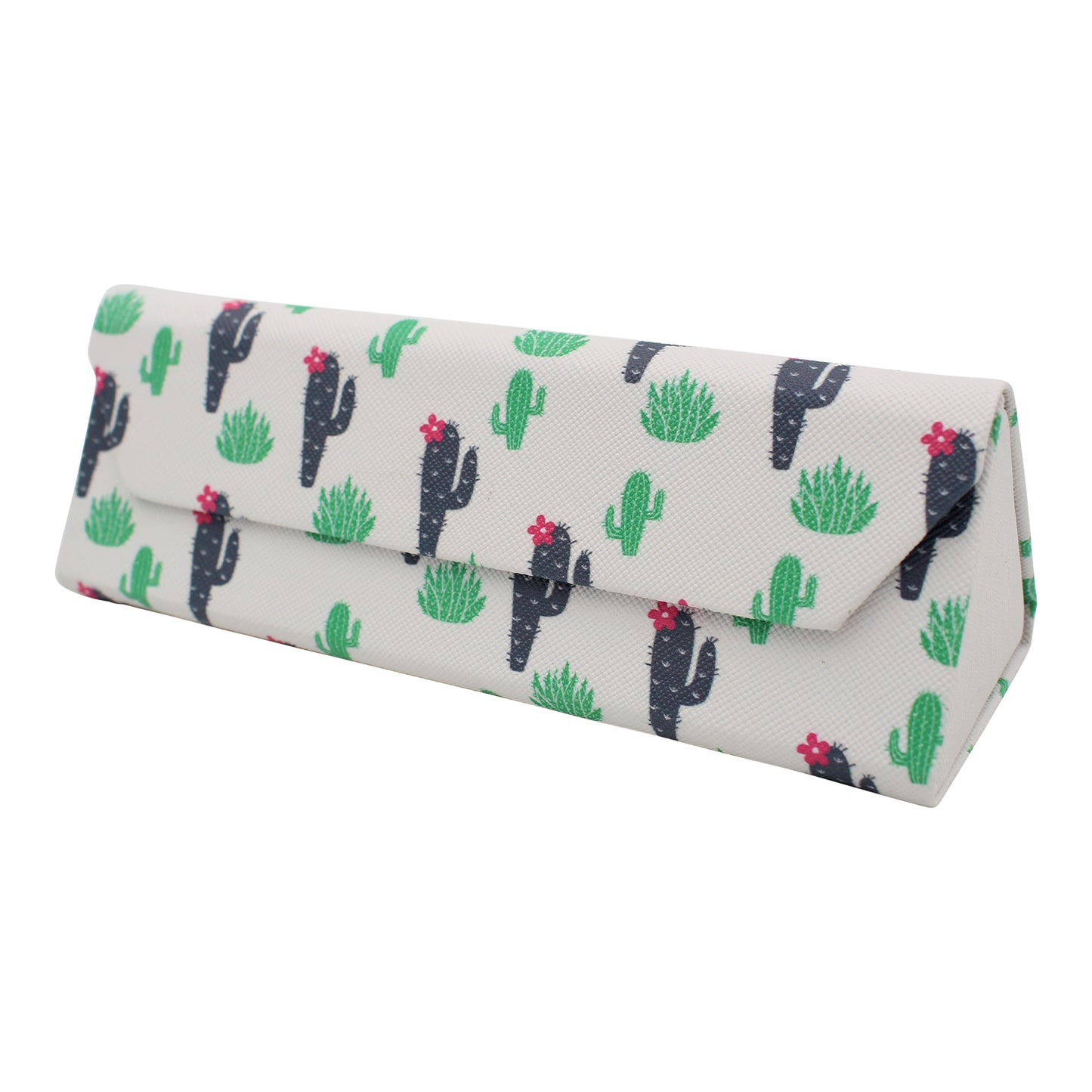 REAL SIC Cactus PU Leather Glasses Case - Cactus (Small)