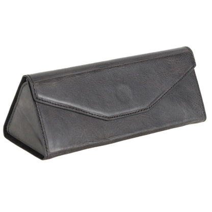 Triangle Leather Cases for Eyeglass or Sunglasses