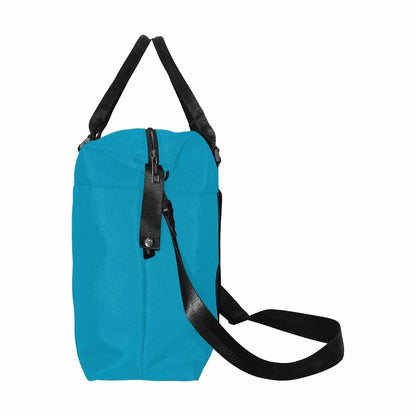 Blue Green Duffel Bag, Large Travel Carry